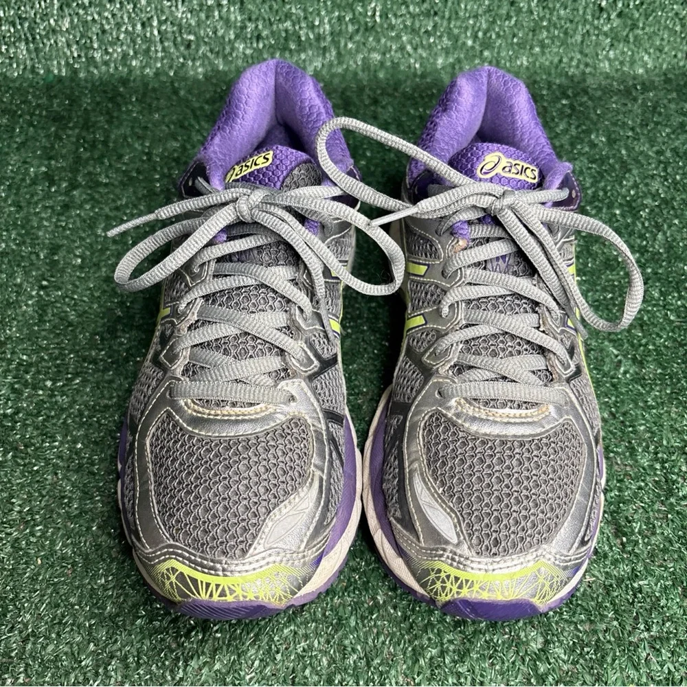 ASICS GEL-Kayano 21 VTG Shoes Womans Size 7.5 Purple Grape Road Running Sneakers - Picture 2 of 12